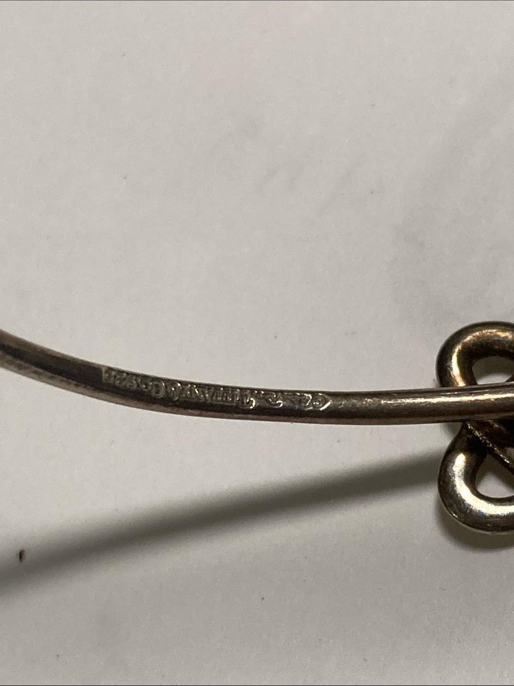 Tiffany & Co. Sterling Silver Celtic Knot Bangle - Picture 3 of 8